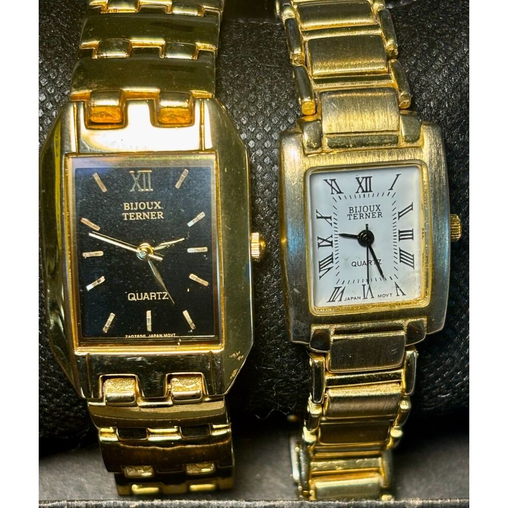 Bijoux Terner Gold-Tone Matching Watch Bundle